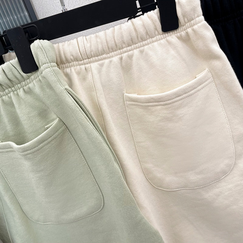 Essentials Oversized Men's Summer Shorts Women High Street Loose Basketball Casual Pants Hip Hop Streetwear Running Shorts