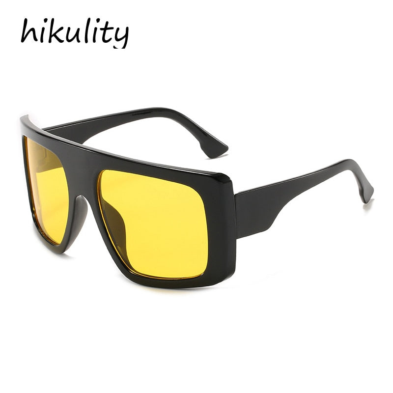 wholesale oversize one piece square women sunglasses 2020 new fashion vintage big shield sun glasses men hip hop gradient shades