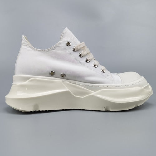 Rick Hip Hop Brand Fashion Thick Bottom Men's Sneakers Owens Men's Casual Shoes Women's Sports Shoes Women's Sneakers Y2k