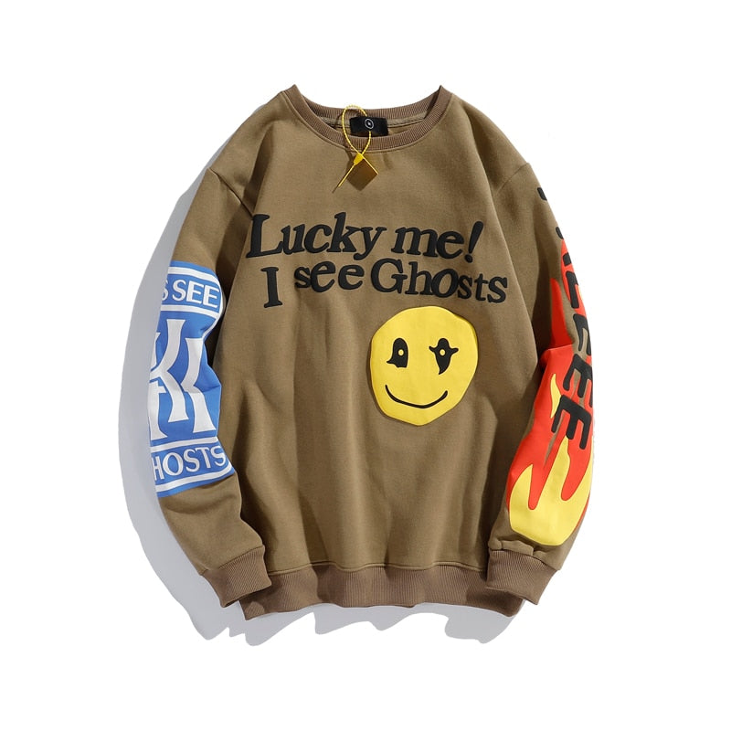 Baggy Pullover Sweatshirts Men Urban Streetwear Jesus Is King Print Hoodie Plus Velvet Hip Hop Kanye Hooded Sweatshirts