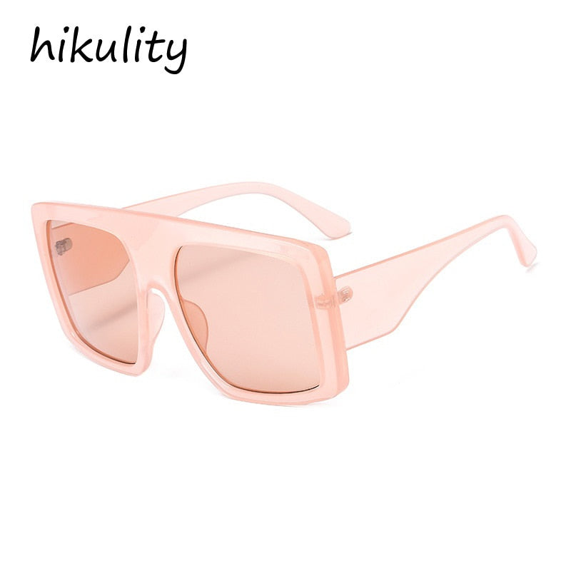 wholesale oversize one piece square women sunglasses 2020 new fashion vintage big shield sun glasses men hip hop gradient shades