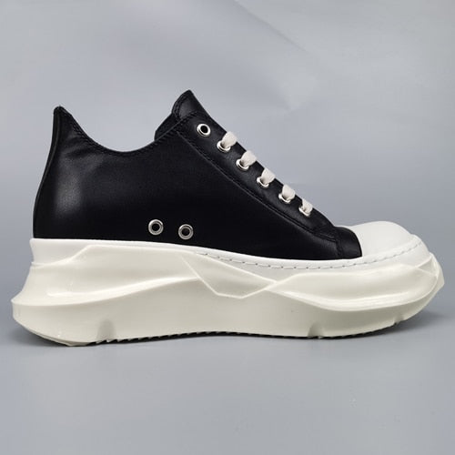 Rick Hip Hop Brand Fashion Thick Bottom Men's Sneakers Owens Men's Casual Shoes Women's Sports Shoes Women's Sneakers Y2k