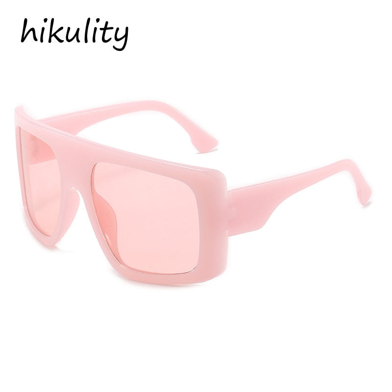 wholesale oversize one piece square women sunglasses 2020 new fashion vintage big shield sun glasses men hip hop gradient shades