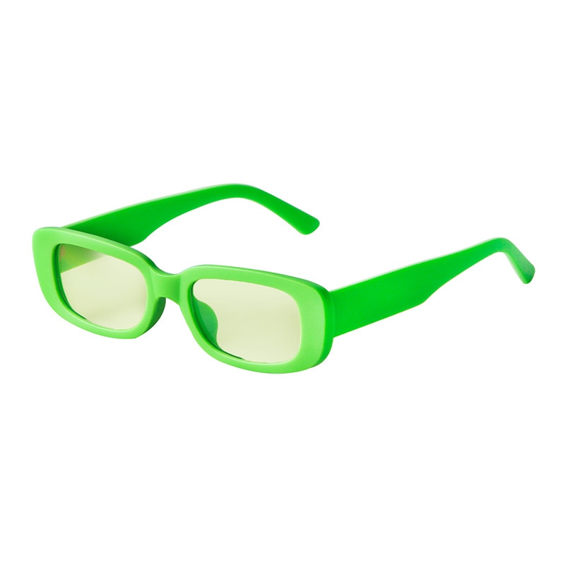 Emosnia Stylish Y2k Sunglasses Women Man Fashion Small Rectangle Candy Shades  Men Pink Green Sun Glasses Occhiali Da Sole Donna