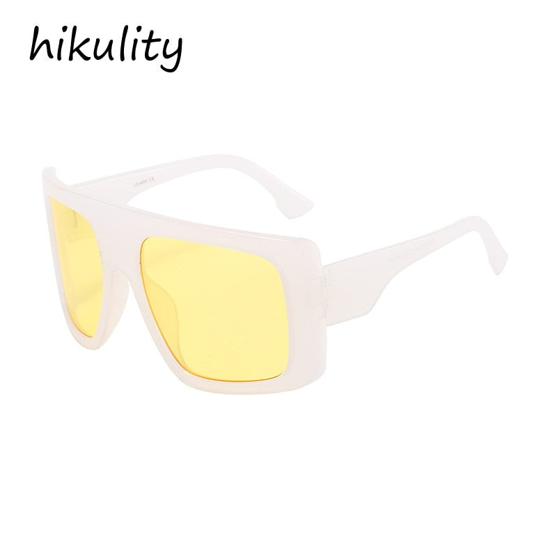 wholesale oversize one piece square women sunglasses 2020 new fashion vintage big shield sun glasses men hip hop gradient shades