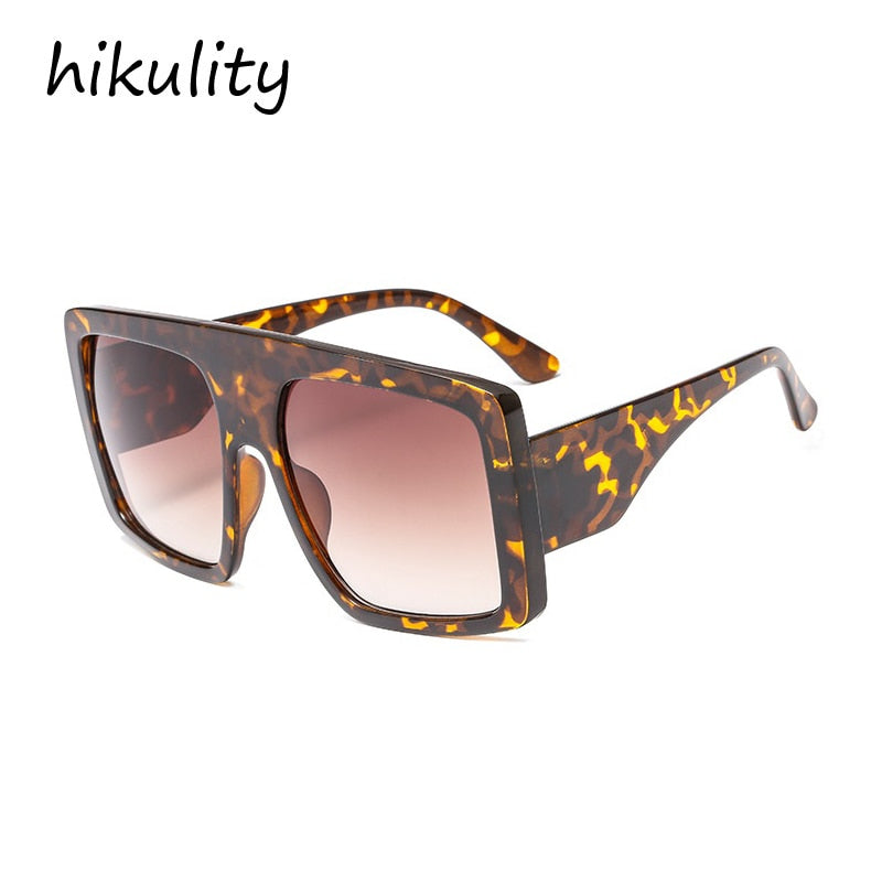 wholesale oversize one piece square women sunglasses 2020 new fashion vintage big shield sun glasses men hip hop gradient shades