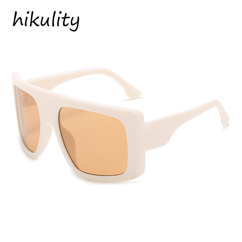 wholesale oversize one piece square women sunglasses 2020 new fashion vintage big shield sun glasses men hip hop gradient shades