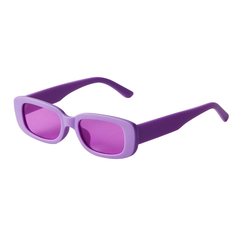 Emosnia Stylish Y2k Sunglasses Women Man Fashion Small Rectangle Candy Shades  Men Pink Green Sun Glasses Occhiali Da Sole Donna