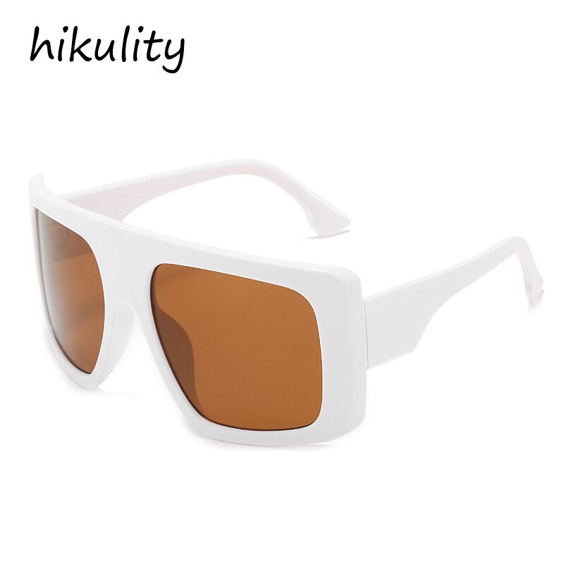wholesale oversize one piece square women sunglasses 2020 new fashion vintage big shield sun glasses men hip hop gradient shades