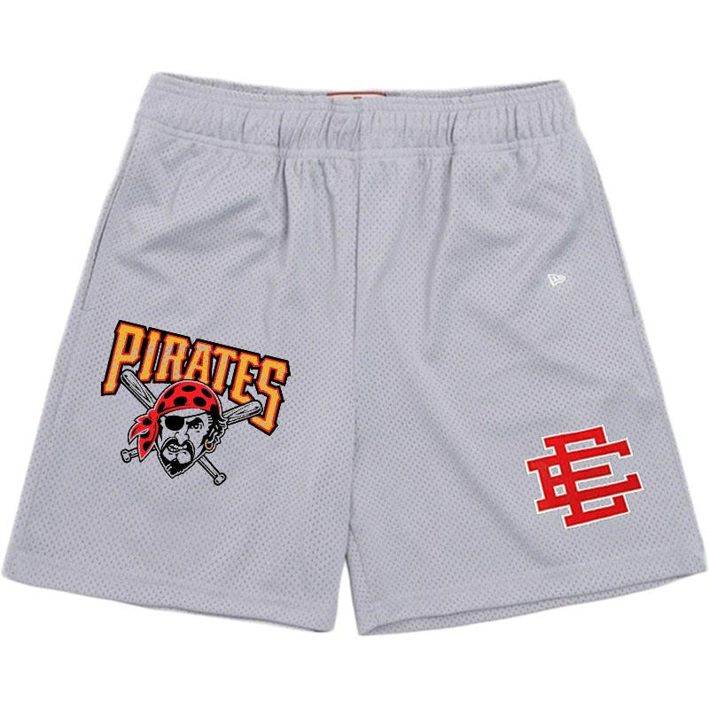 2023 EE Basic Shorts Men fitness shorts beach pants basketball training pants street trend sweatpants mesh breathable Men shorts