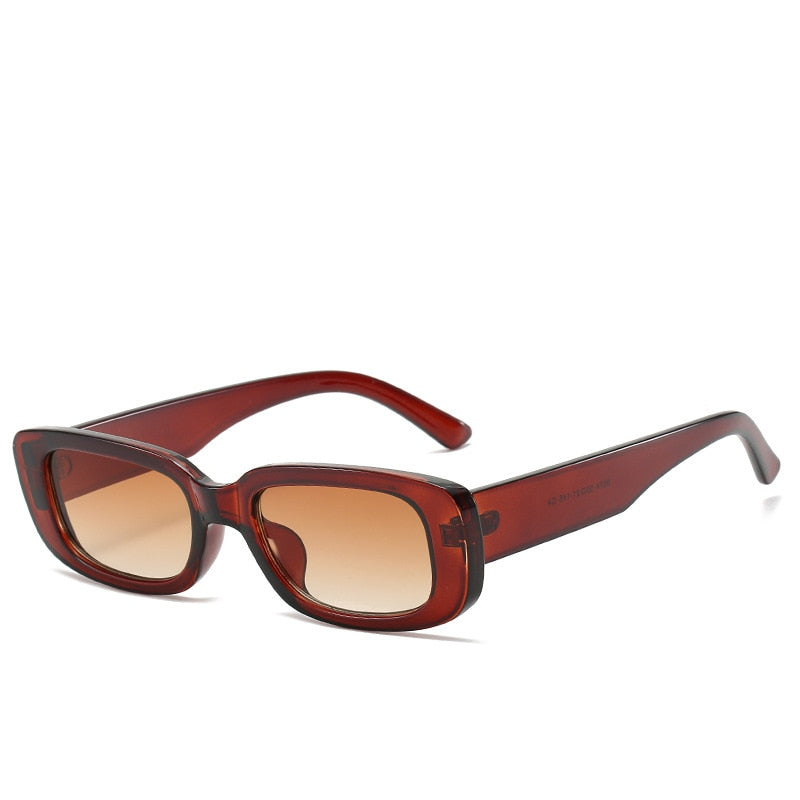 Emosnia Stylish Y2k Sunglasses Women Man Fashion Small Rectangle Candy Shades  Men Pink Green Sun Glasses Occhiali Da Sole Donna