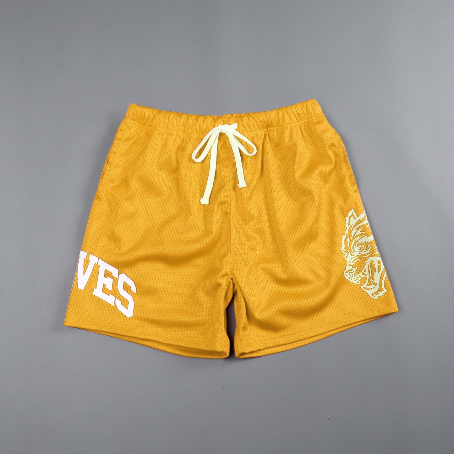 2023 New Street Fashion Men's Summer Mesh Breathable Shorts Casual Style Fitness Jogging Workout Men's Gym Green Sports Shorts