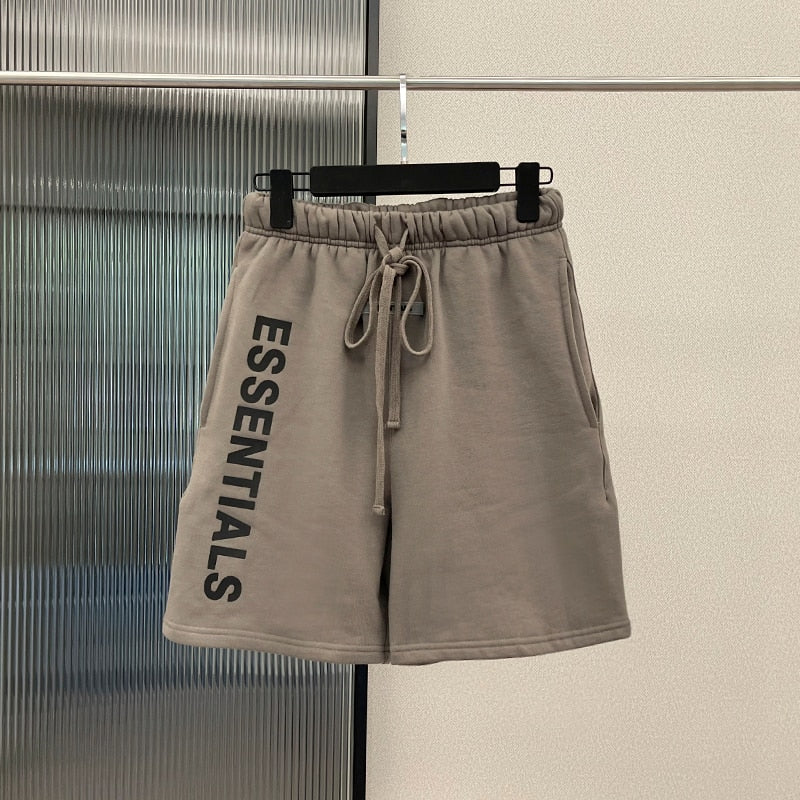 Essentials Oversized Men's Summer Shorts Women High Street Loose Basketball Casual Pants Hip Hop Streetwear Running Shorts