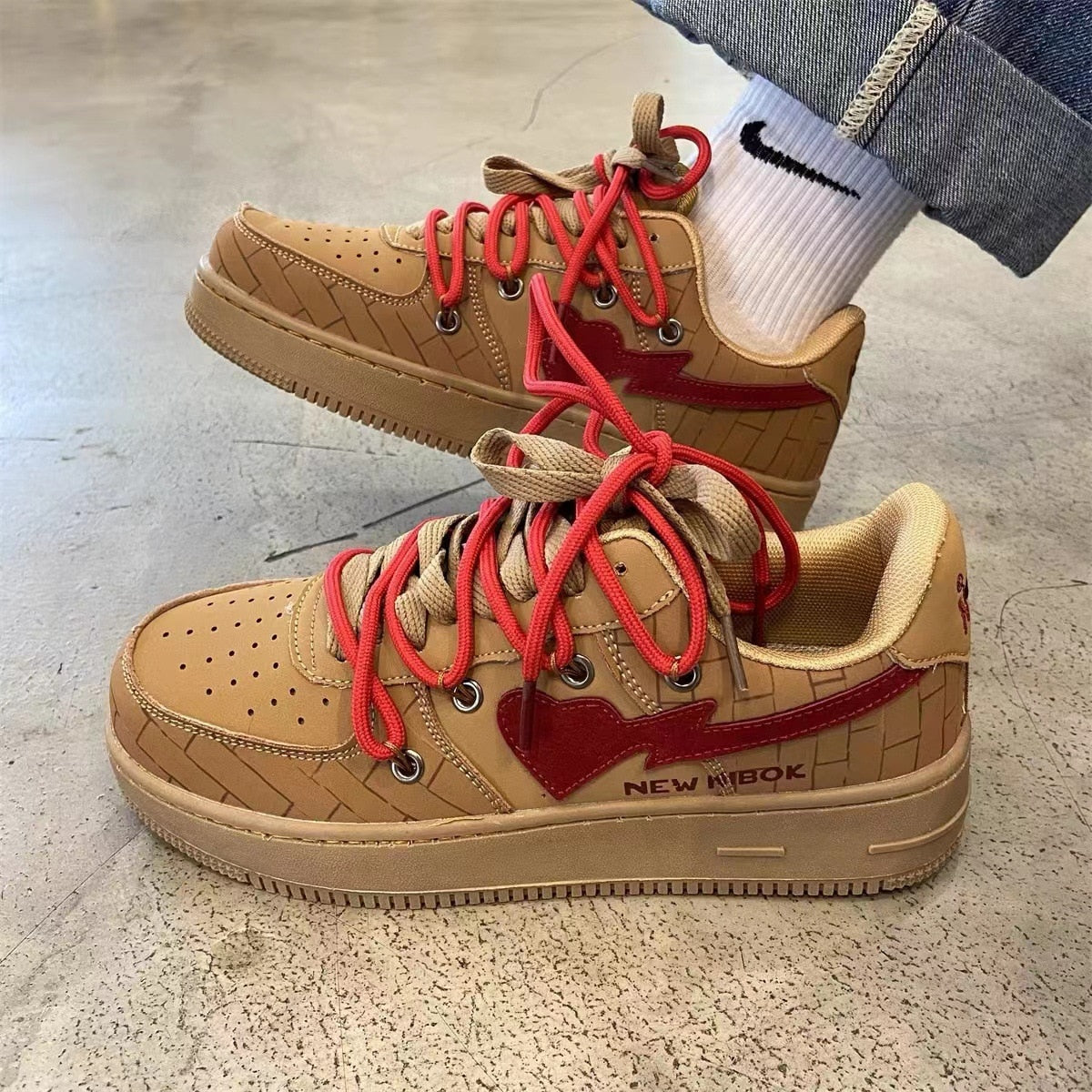 Y2K shoes Women Shoes Sneakers Japanese Female Student Classic Designer high top Round Head Platform Men Women Vulcanized Shoes
