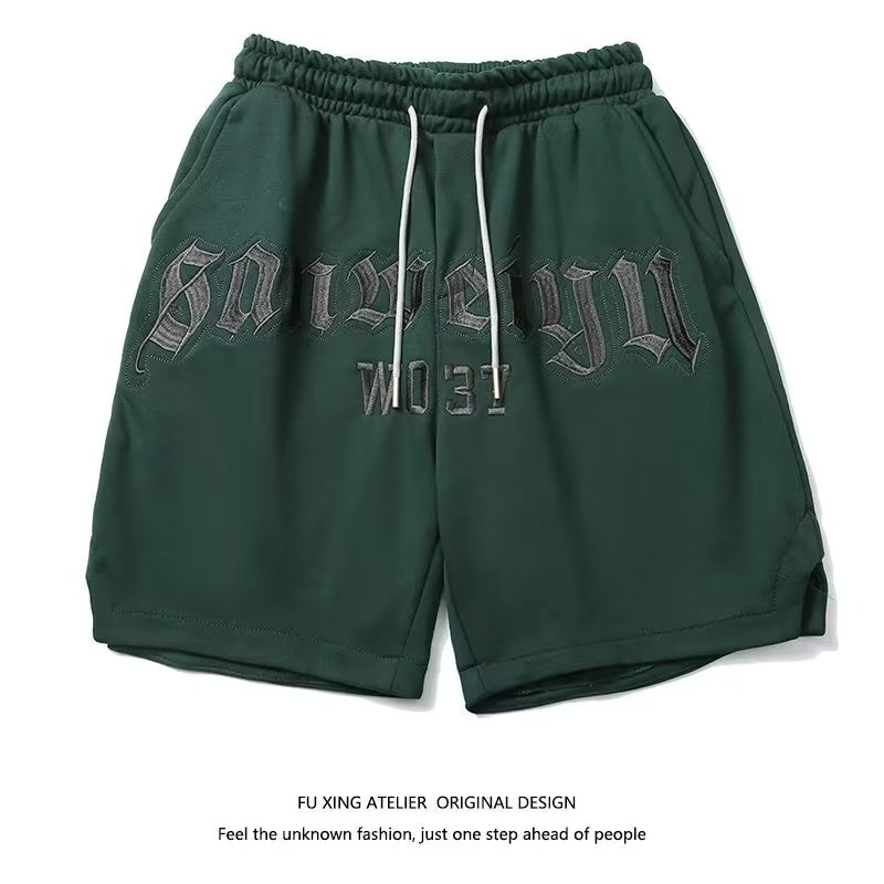 Fashion Basketball Sports Running Shorts Gym Shorts Men Summer Casual Man Pants Korean Fashion Men's Clothing Daily Sweat Pants