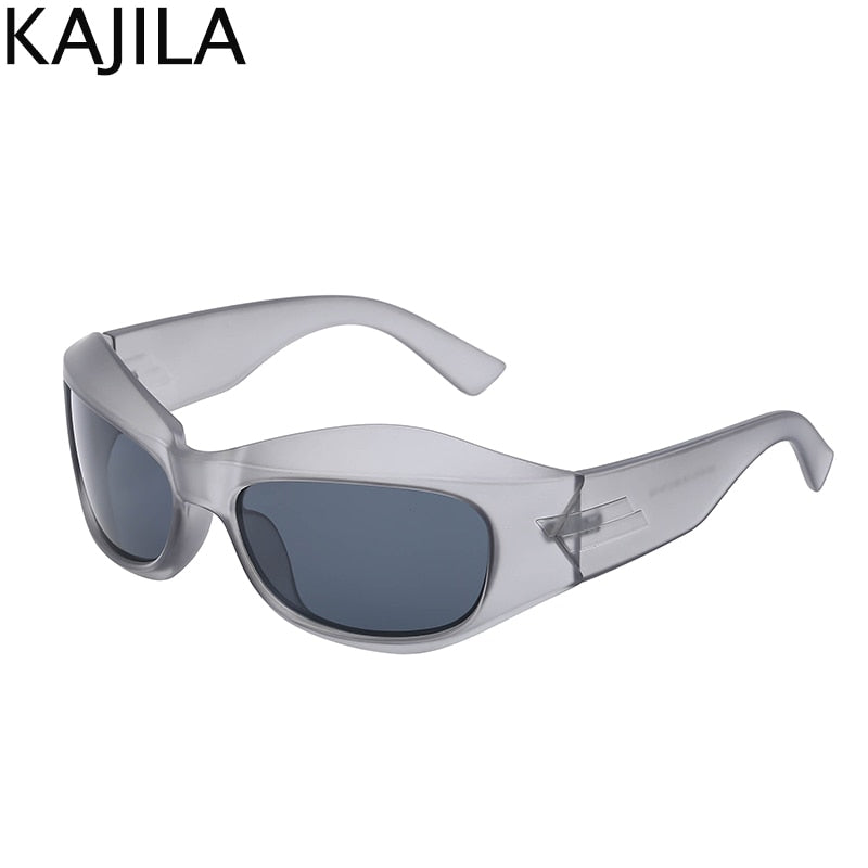 Cyberpunk Y2K Sunglasses Women Men Sports Square Sun Glasses Ladies 2022 Luxury Brand Punk Gold Sliver Eyewear Shades UV400