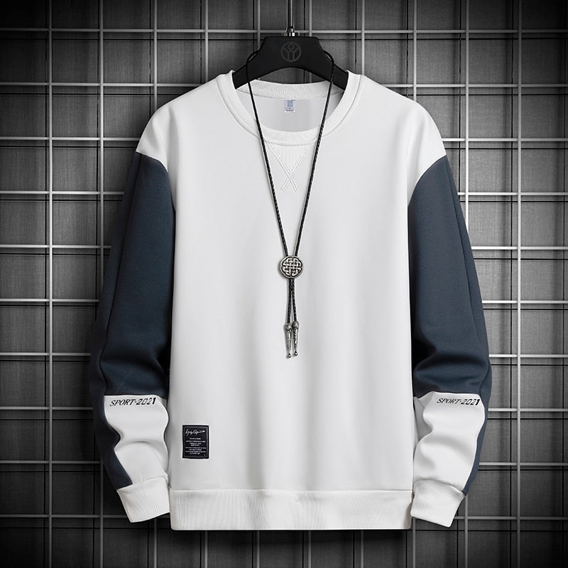 Modemarke Hip Hop Männer Hoodies Herbst Herren Sweatshirts neue lässige feste Pullover Street Wear Kleidung Herren Harajuku Tops