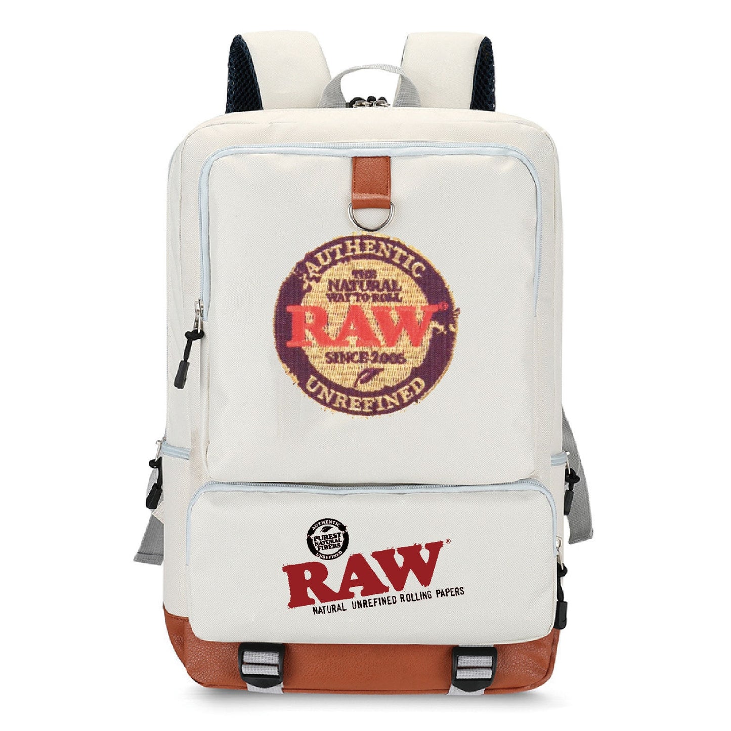 Waterproof Cookie Backwoods RAW Laptop Travel Business School Oxford Backpack Shoulder Book Bag