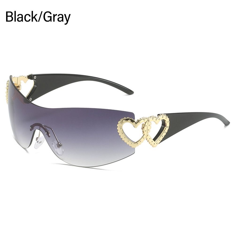 Punk One Piece Sunglasses Goggle New Y2k Luxury Brand Sun Glasses Shades Eyewear UV400 Five Star Glasses Sports Sun Glasses