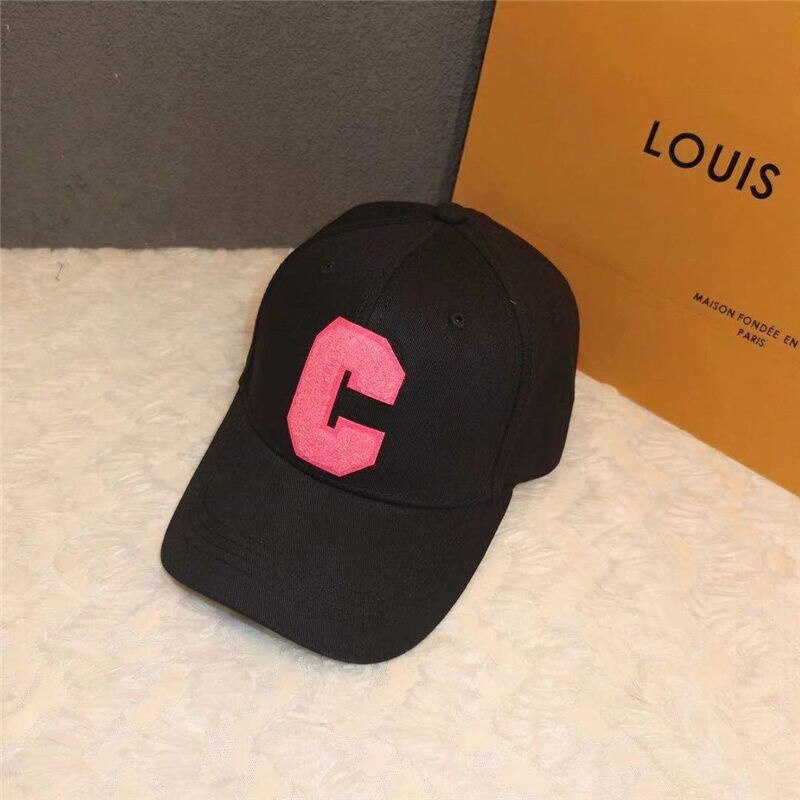 Baseball Cap Hip Hop Street Solid C Letter Adjustable Hat For Men Blue White Trucker Caps Outdoor Sport Dancer Hat