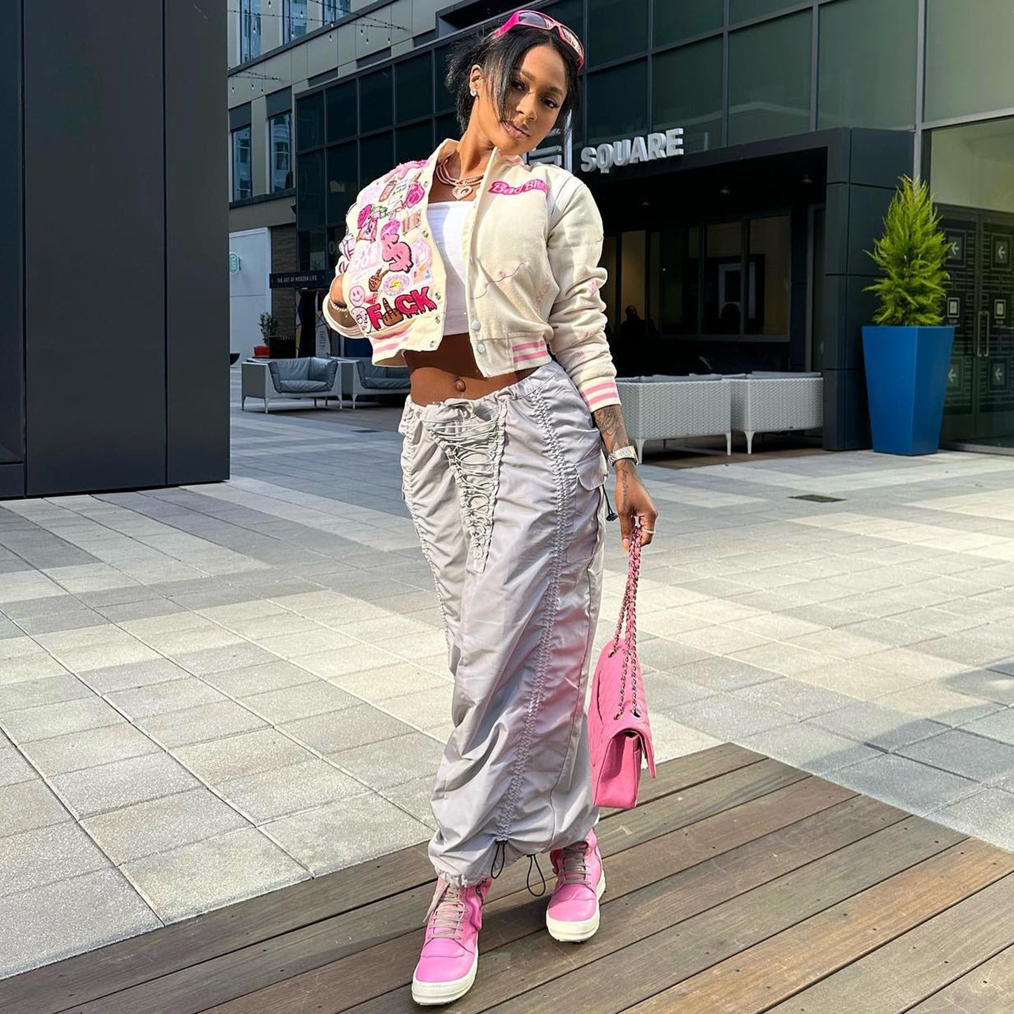 Racing Bomber Varsity Jacket Summer Y2K Streetwear Clothes Women 2023 Cropped Cyber Y2K Streetwear Jackets Letterman Racer Coat