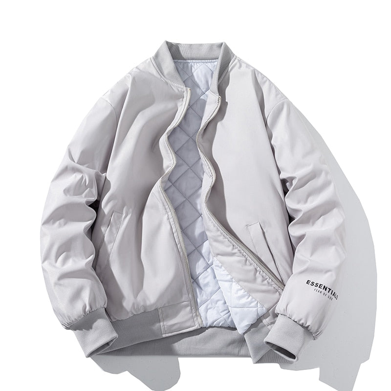 Mens fashion clothing trends bomber jacket couple clothes Autumn And Winter windbreaker  Varsity Outerwear &amp; Coats korean style