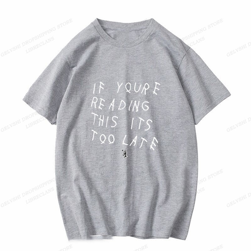 Rapper Drake T Shirt Men Women Fashion T-shirts Cotton Tshirt Kids Hip Hop Tops Tees Boy Tees Men's Clothing Rock