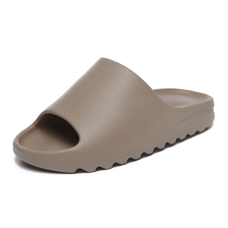 Slippers Original Women Men Brand Sandals Mujer Beach Casual Shoe EVA Slidee Men Yeezy Slides Summer Unisex Clogs Home Size36-45