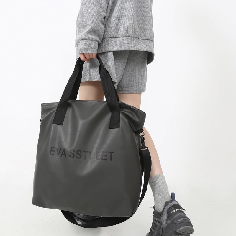 Essentials High Quality Large Capacity Shopping Bags For Women Tote Bags PU Leather Female Shoulder bag Retro Mens Handbags