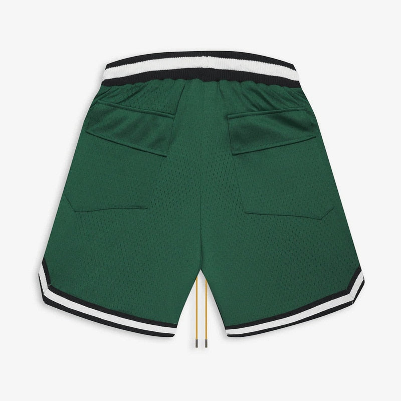 Capsule beach basketball shorts men's 2022 summer mesh material breathable perspiration running fitness sports shorts