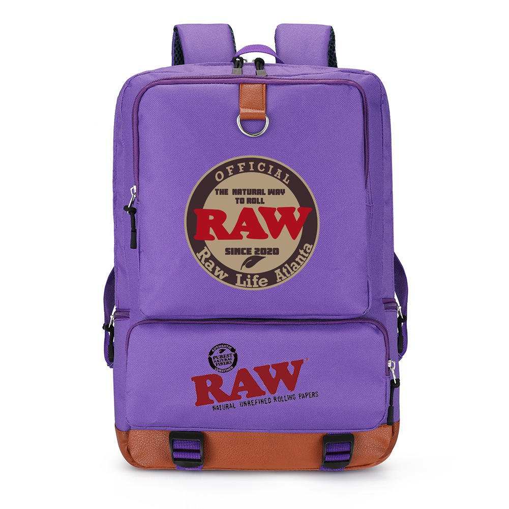 Waterproof Cookie Backwoods RAW Laptop Travel Business School Oxford Backpack Shoulder Book Bag
