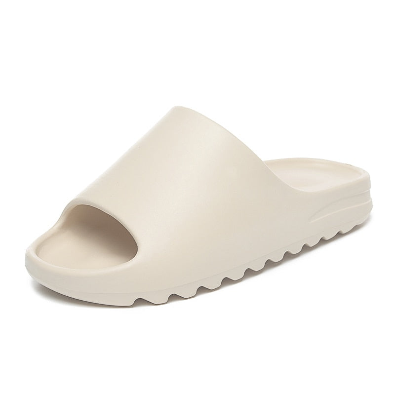 Slippers Original Women Men Brand Sandals Mujer Beach Casual Shoe EVA Slidee Men Yeezy Slides Summer Unisex Clogs Home Size36-45