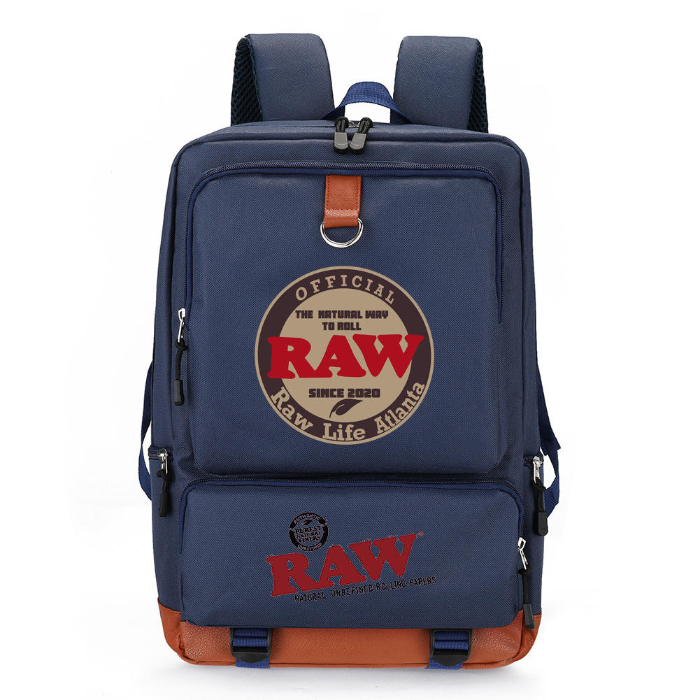 Waterproof Cookie Backwoods RAW Laptop Travel Business School Oxford Backpack Shoulder Book Bag