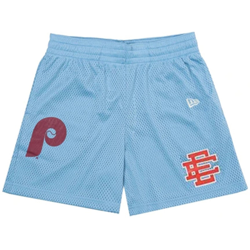 2023 EE Basic Shorts Men fitness shorts beach pants basketball training pants street trend sweatpants mesh breathable Men shorts