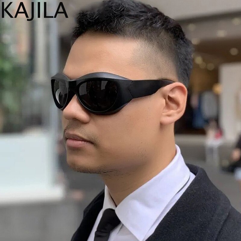 Cyberpunk Y2K Sunglasses Women Men Sports Square Sun Glasses Ladies 2022 Luxury Brand Punk Gold Sliver Eyewear Shades UV400