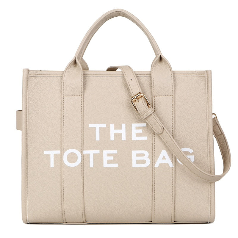 The tote bag For Women Crossbody Female Handbag New Solid Words Lette Leisure Large Bag,Luxury Fashion bag,designer bag for 2023