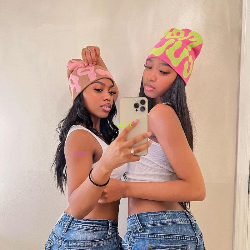 Knitting Cap Men Women Paragraph Quality Wool Cap Warm Fashion Hundred Take Wool Cap Ins New Net Red Design Sense Niche Cold Cap