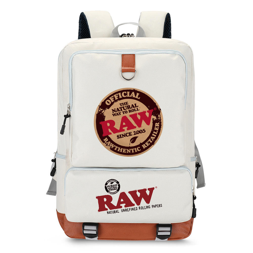 Waterproof Cookie Backwoods RAW Laptop Travel Business School Oxford Backpack Shoulder Book Bag