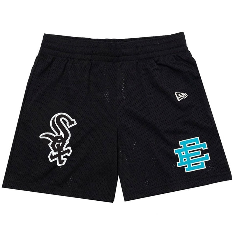 2023 EE Basic Shorts Men fitness shorts beach pants basketball training pants street trend sweatpants mesh breathable Men shorts
