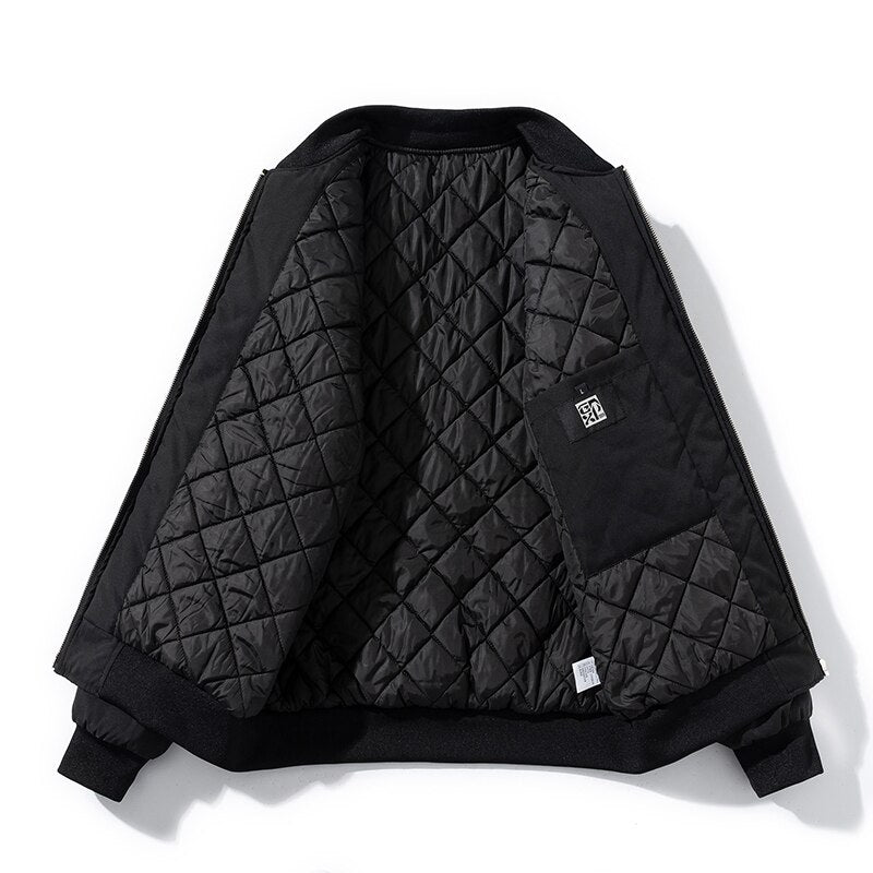 Mens fashion clothing trends bomber jacket couple clothes Autumn And Winter windbreaker  Varsity Outerwear &amp; Coats korean style