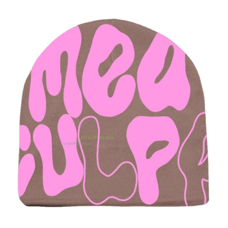 Knitting Cap Men Women Paragraph Quality Wool Cap Warm Fashion Hundred Take Wool Cap Ins New Net Red Design Sense Niche Cold Cap