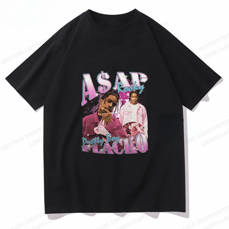 Summer Eminem T Shirt Men Fashion T-shirt Cotton Tshirt Kids Hip Hop Tops Tees Women Tshirt Y2k Camiseta Boy Tees Clothes Rapper