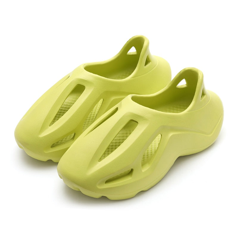 Sommer Männer Frauen Hausschuhe Camouflage Plattform Outdoor Clogs Schuh Strand Sandalen Männliche Weiche EVA Indoor Hause Rutschen Liebhaber Flip-Flops