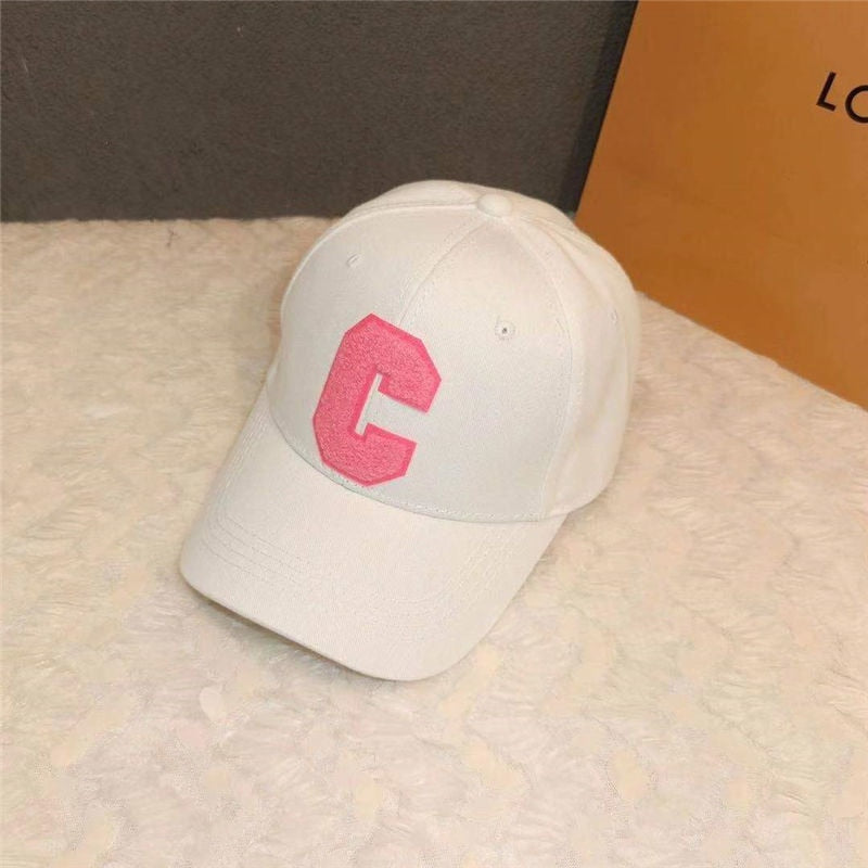 Baseball Cap Hip Hop Street Solid C Letter Adjustable Hat For Men Blue White Trucker Caps Outdoor Sport Dancer Hat