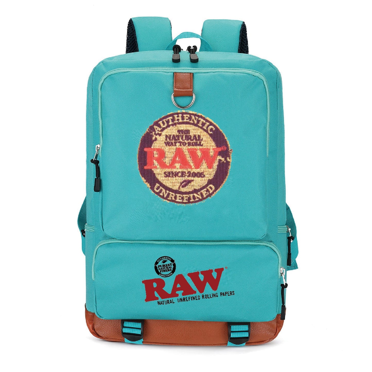 Waterproof Cookie Backwoods RAW Laptop Travel Business School Oxford Backpack Shoulder Book Bag