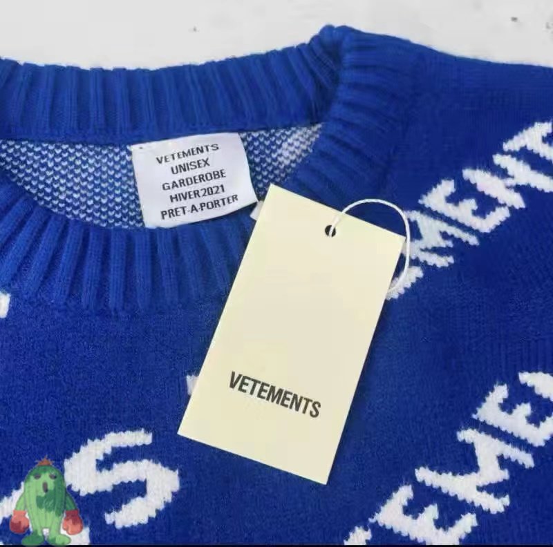 2023 Fall Winter Men Women Couple High Quality Knitting McQueen Sweater