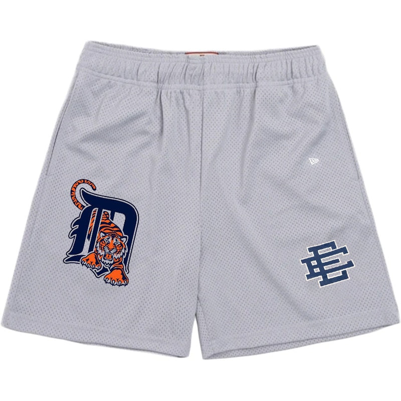 2023 EE Basic Shorts Men fitness shorts beach pants basketball training pants street trend sweatpants mesh breathable Men shorts