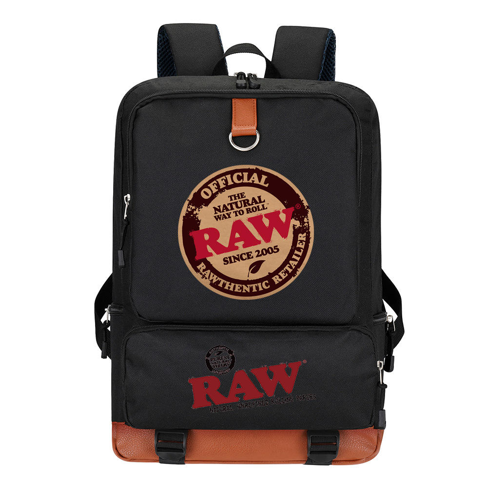 Waterproof Cookie Backwoods RAW Laptop Travel Business School Oxford Backpack Shoulder Book Bag