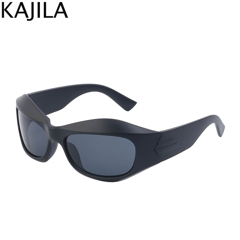 Cyberpunk Y2K Sunglasses Women Men Sports Square Sun Glasses Ladies 2022 Luxury Brand Punk Gold Sliver Eyewear Shades UV400