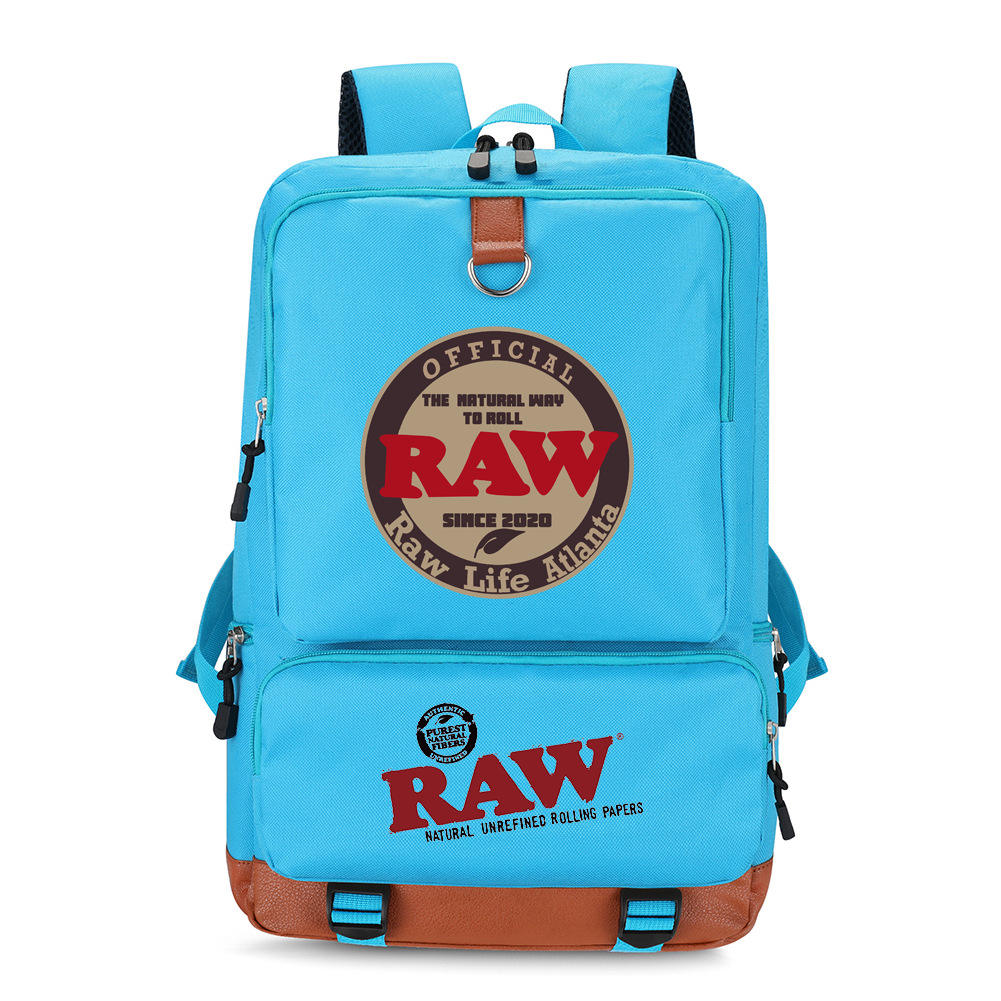 Waterproof Cookie Backwoods RAW Laptop Travel Business School Oxford Backpack Shoulder Book Bag